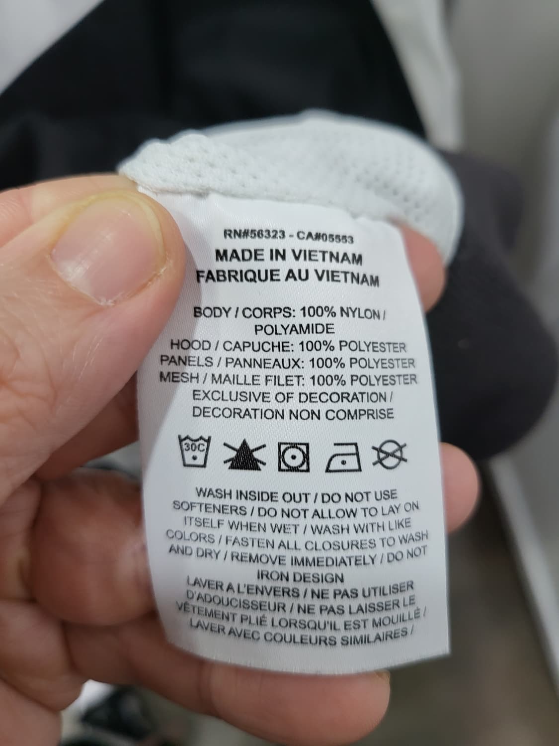 나이키 NSW 윈드러너 바람막이 화이트 백 스우시 상품이미지4