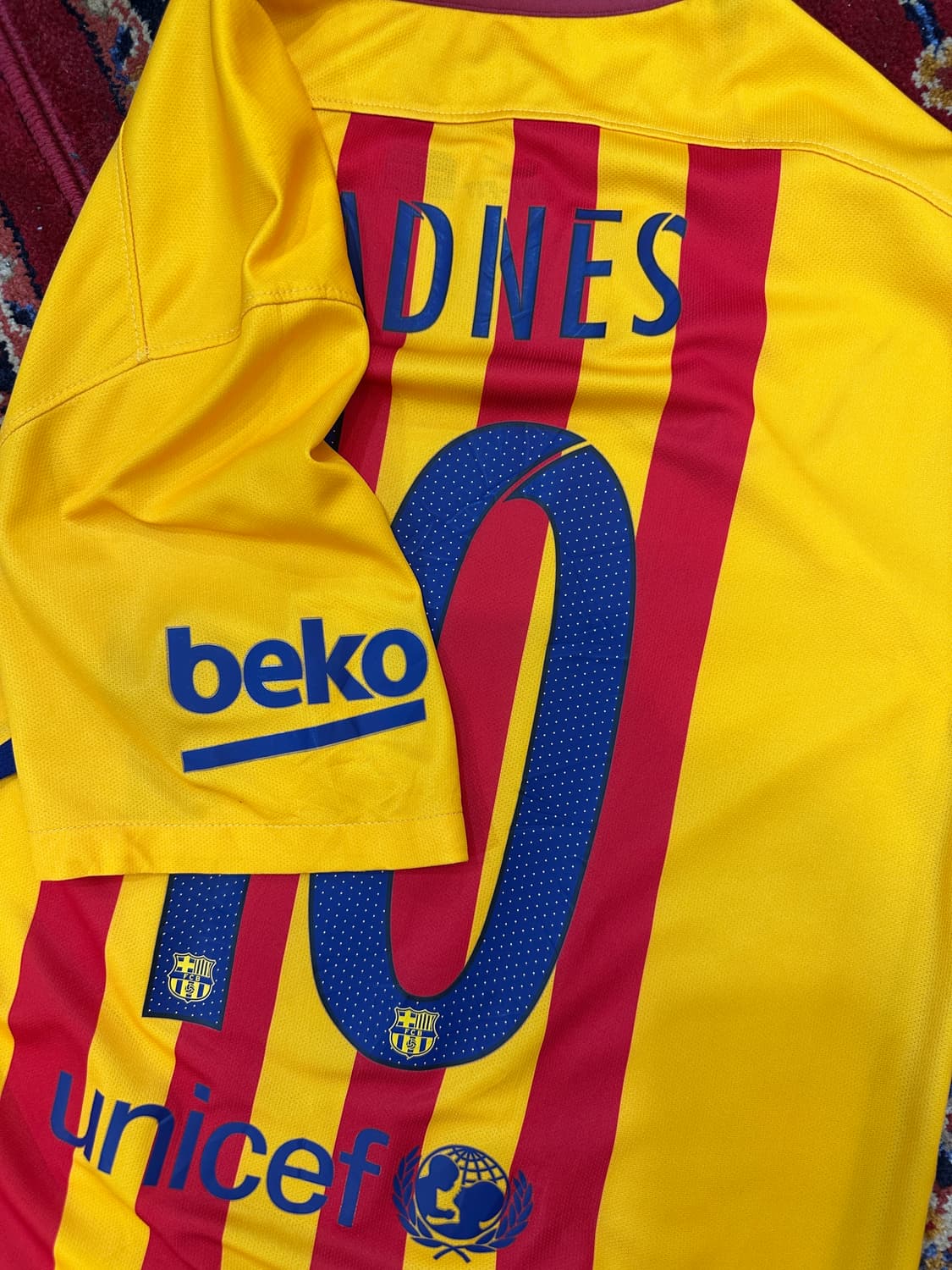 나이키 바르셀로나 15-16시즌 어웨이 유니폼 M 상품이미지7
