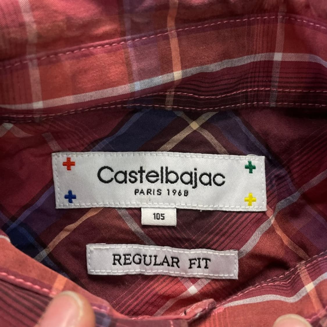 100 까스텔바작 셔츠 상품이미지3