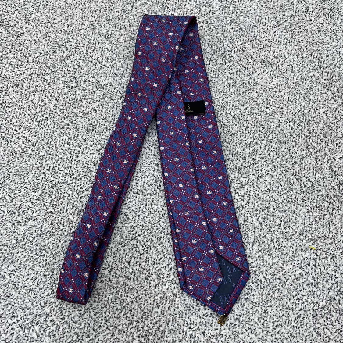 F 닥스 패턴 넥타이 0408M 상품이미지2