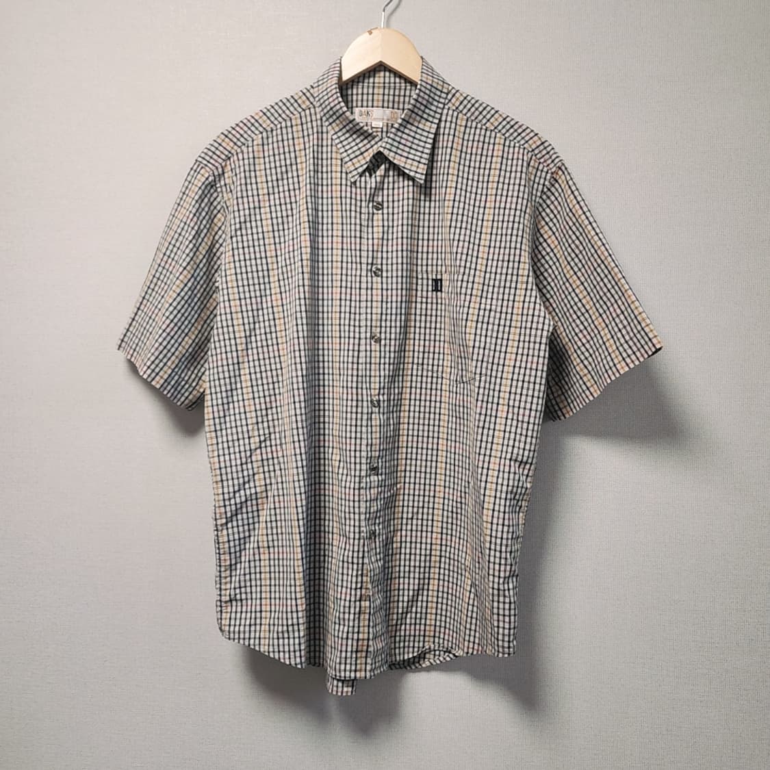 [105] 닥스 반팔 체크 셔츠 상품이미지1