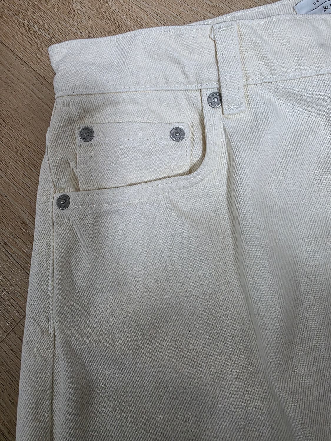 앤아더스토리즈 크림진 데님 팬츠 29 상품이미지3