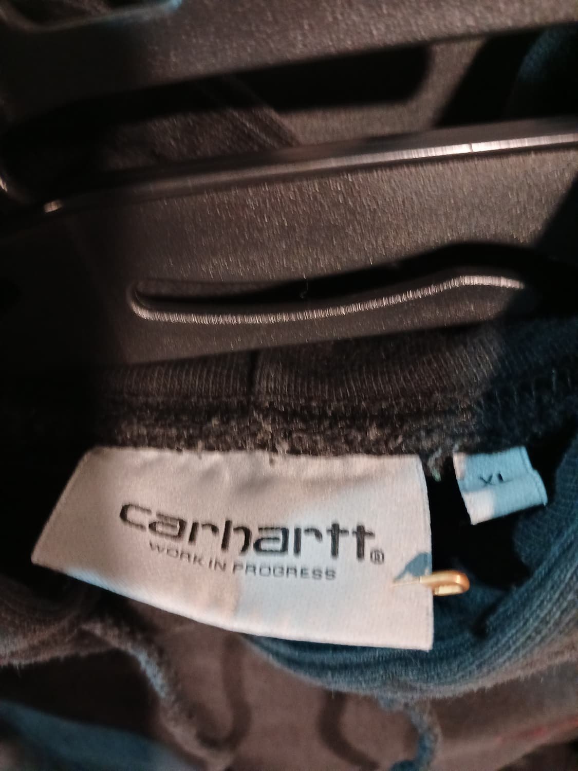 칼하트 블랙 후드티 상품이미지3