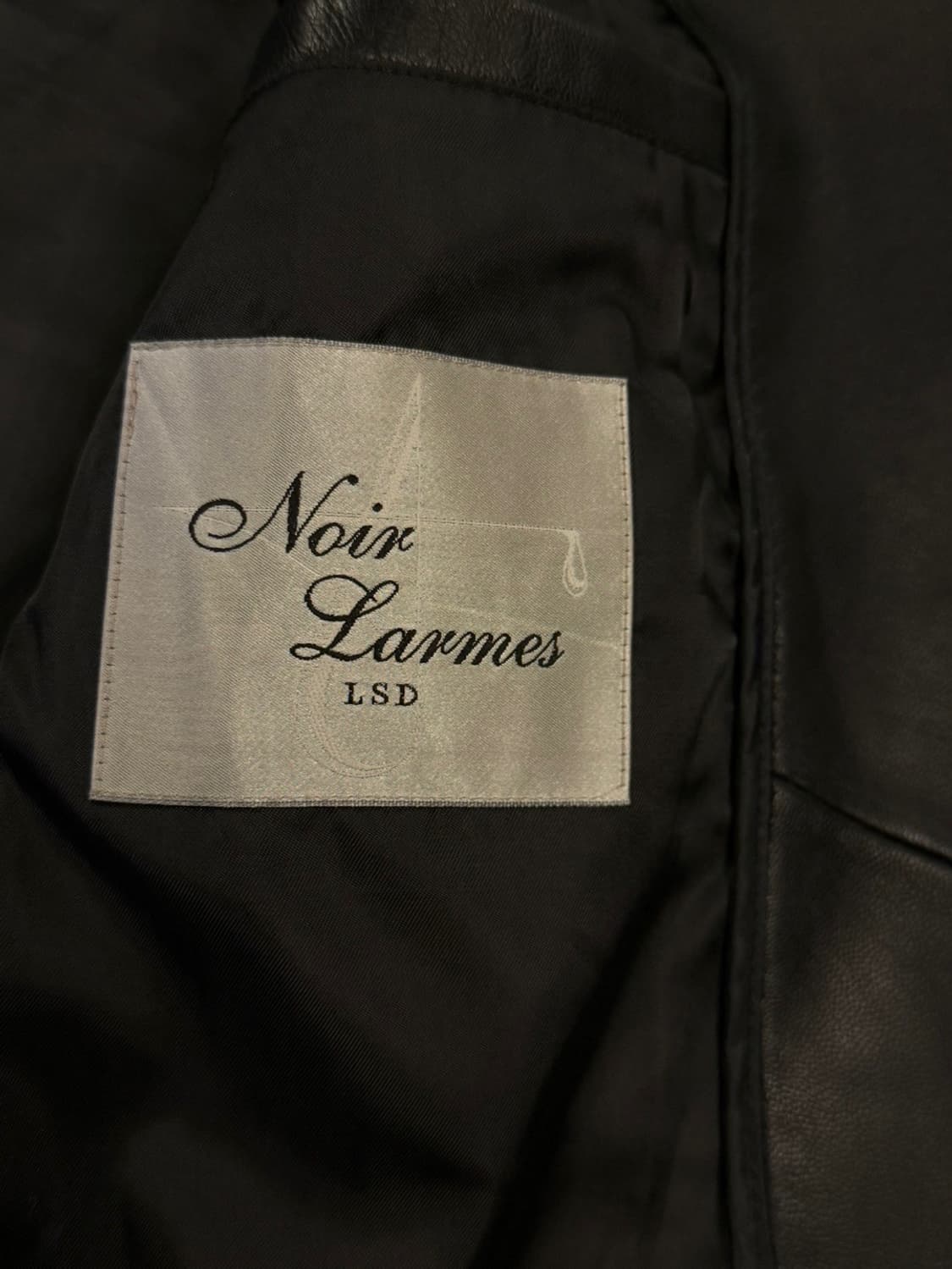 느와르 라르메스 램스킨 레더자켓 슬림100 상품이미지8