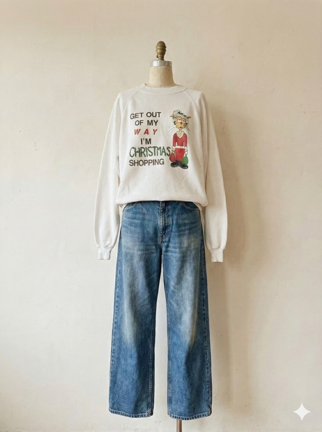 Hanes USA Vintage 스웻셔츠 상품이미지3