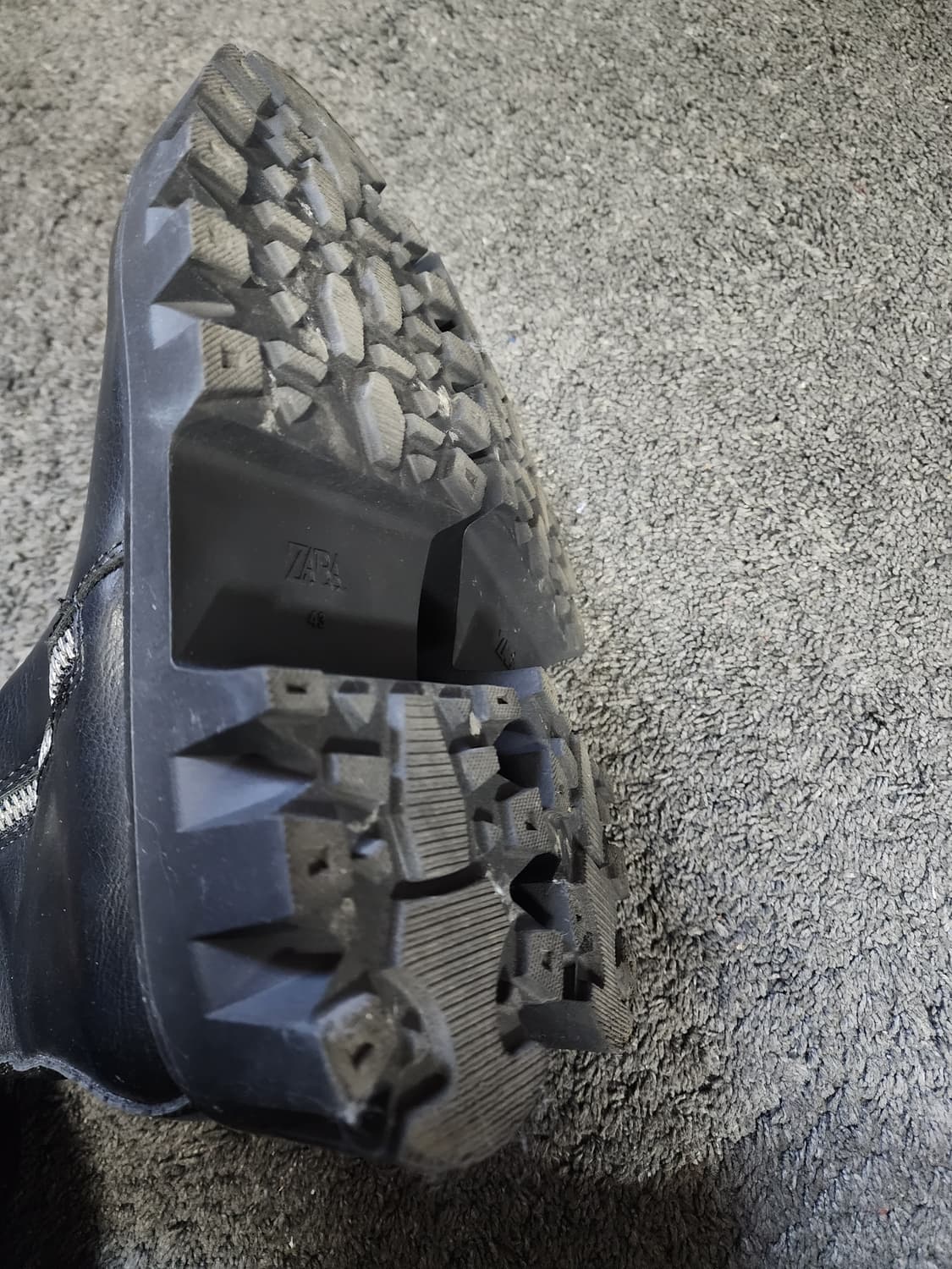 자라 블랙 첼시 부츠 275사이즈 상품이미지10