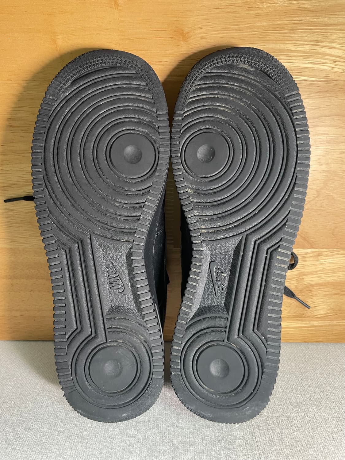 [270] 나이키 에어포스 올블랙 상품이미지6