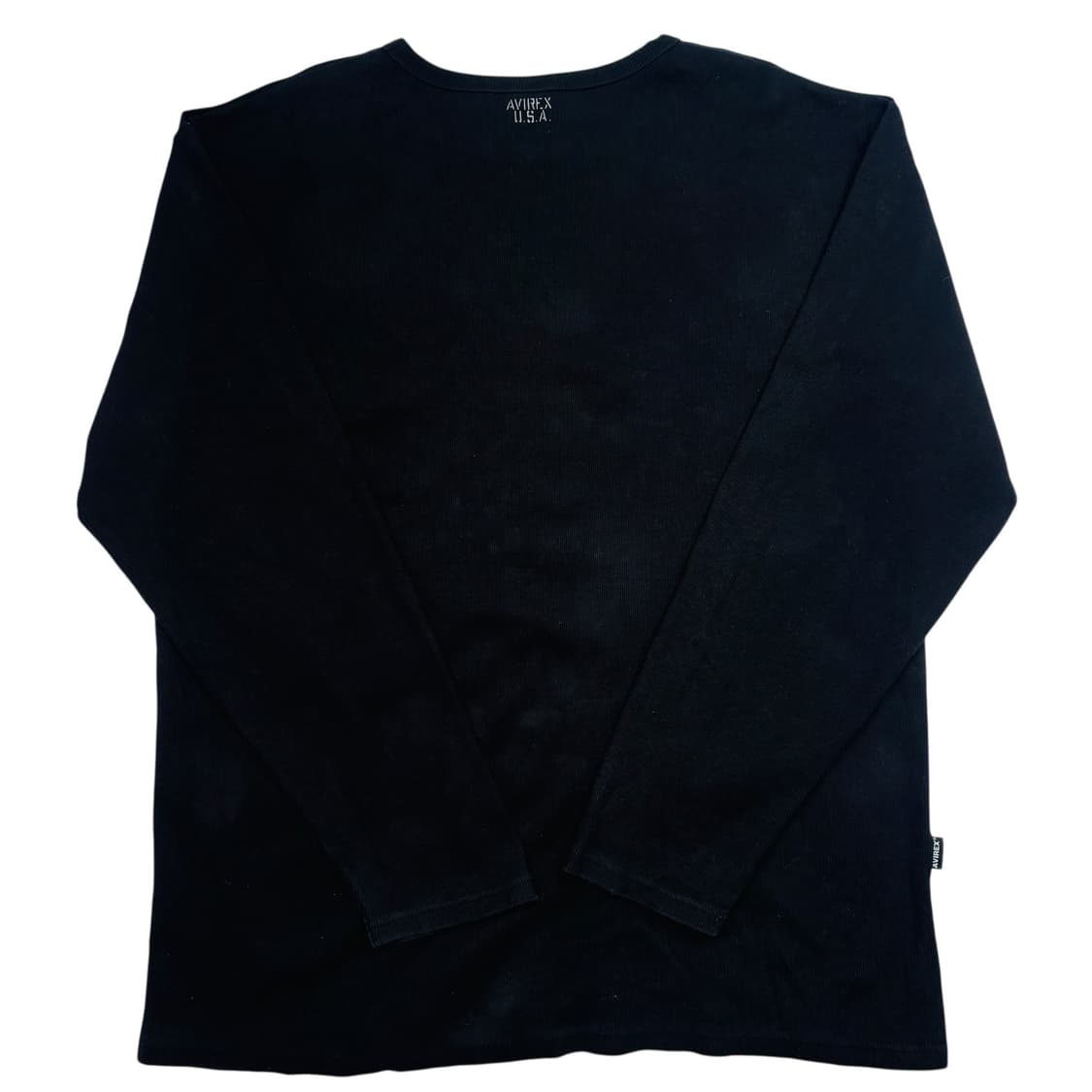 아비렉스 빈티지 블랙 오버핏 니트 4XL 상품이미지4