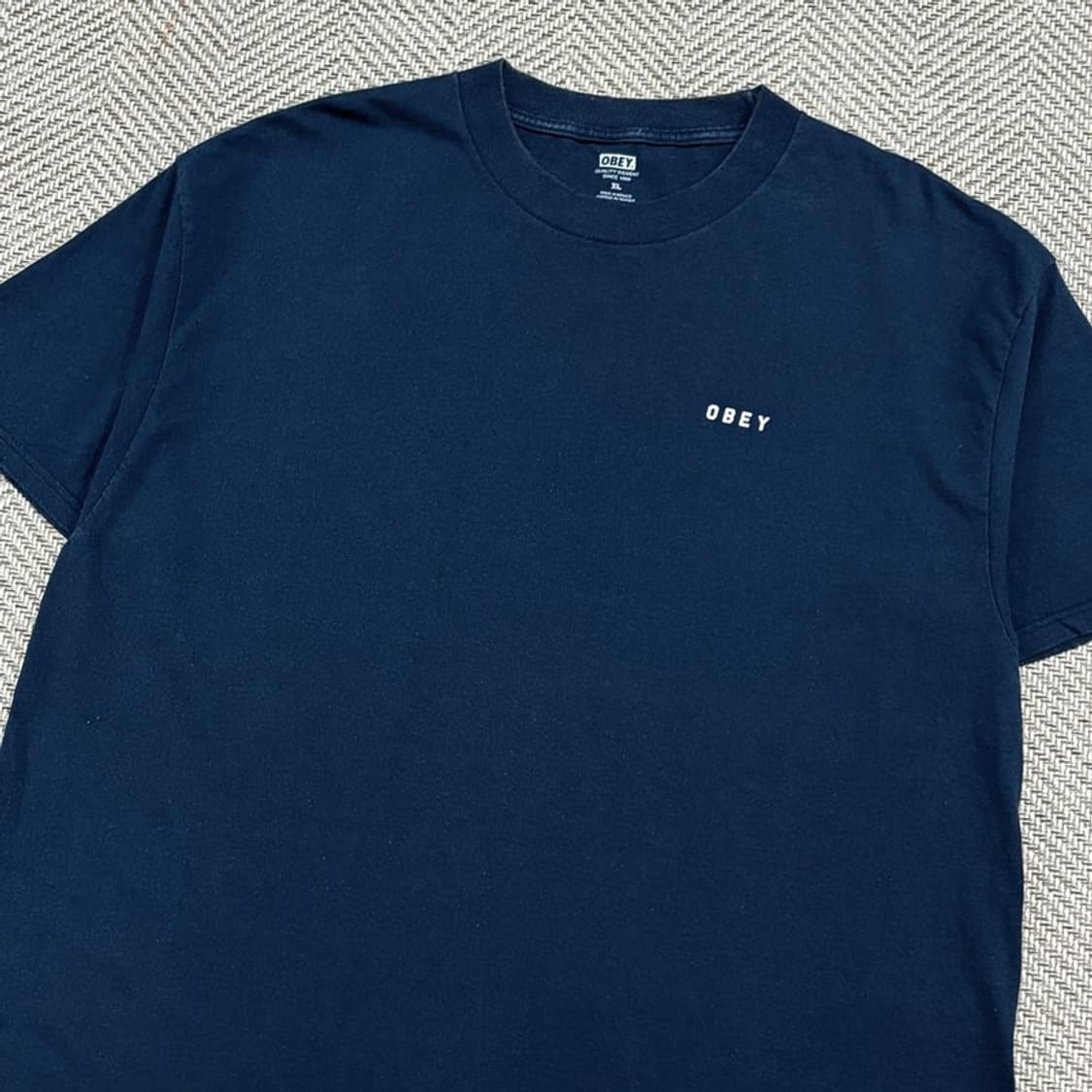 오베이 베이직 로고 티셔츠 v3095 상품이미지3