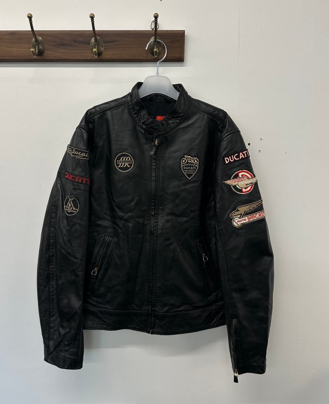 46)DUCATI × DAINESE 2007 벨롭 레더 자켓 상품이미지1