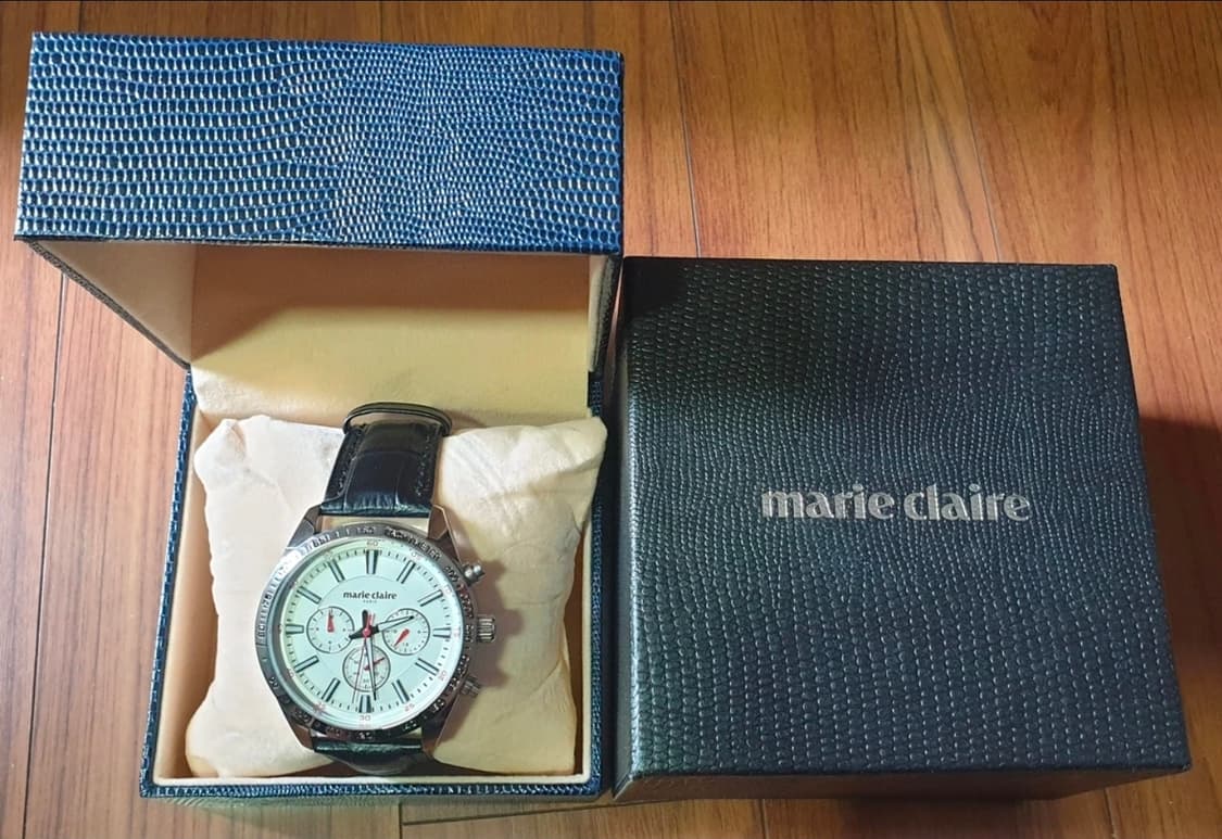 마리끌레르 (marie claire) 시계 MC180601 SWB 쿼츠무 상품이미지8
