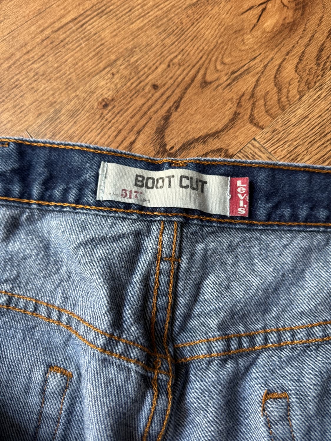 [40]리바이스 517 빈티지 워싱 빅사이즈 플레어진 F56 상품이미지5