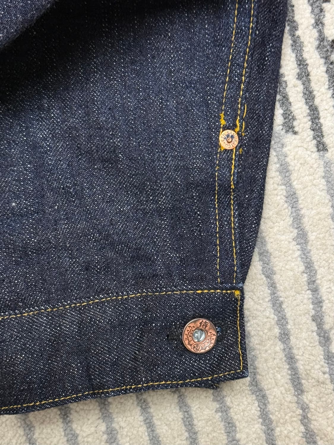 [44] 사무라이진스 17oz Zero+ Model Denim 자켓 상품이미지5