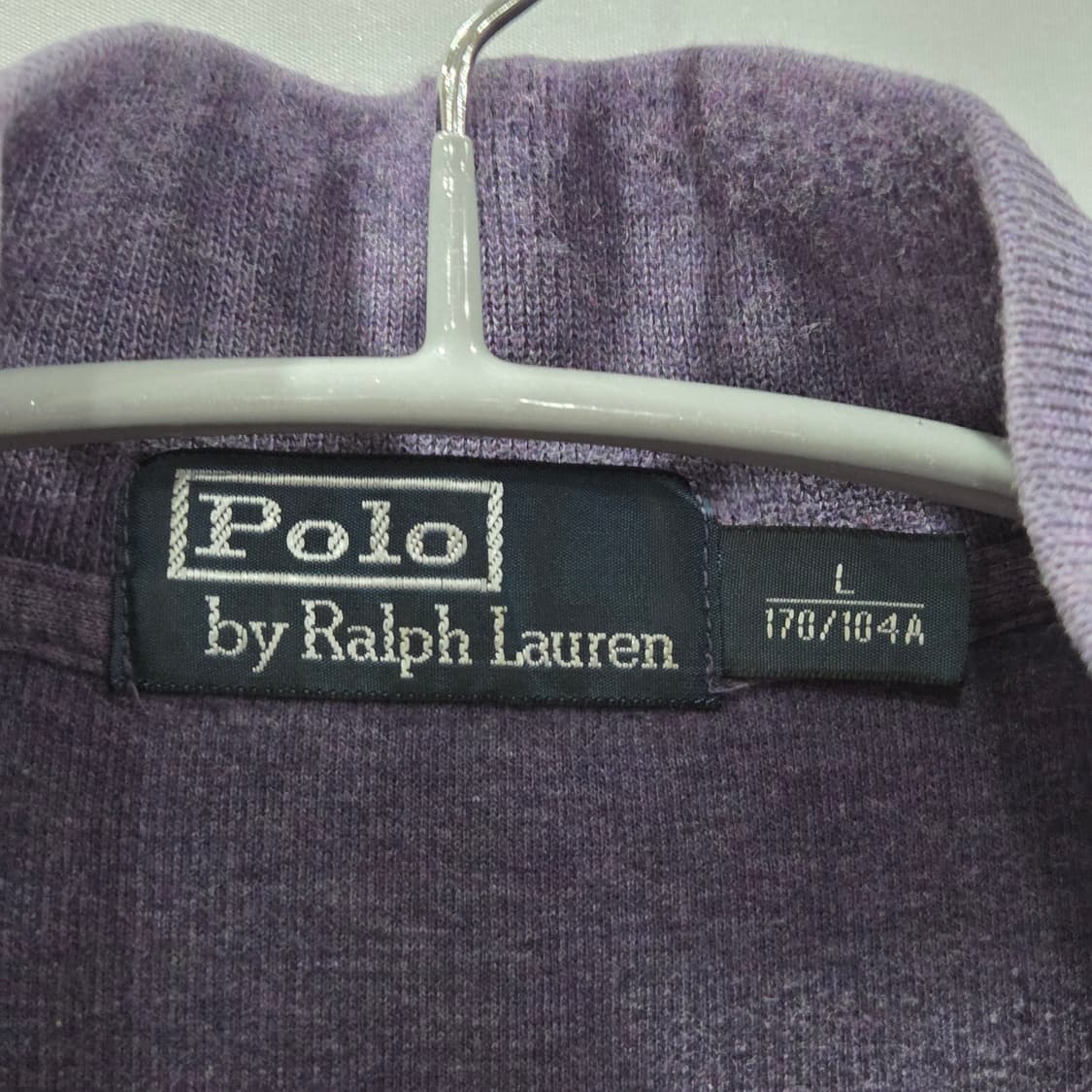 폴로랄프로렌 코튼 풀오버 하프집업 L 상품이미지3