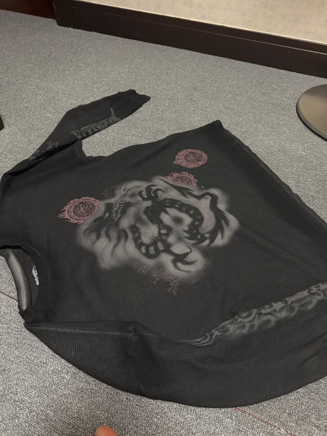 트래비스 스캇 머천 롱슬리브 M 상품이미지1