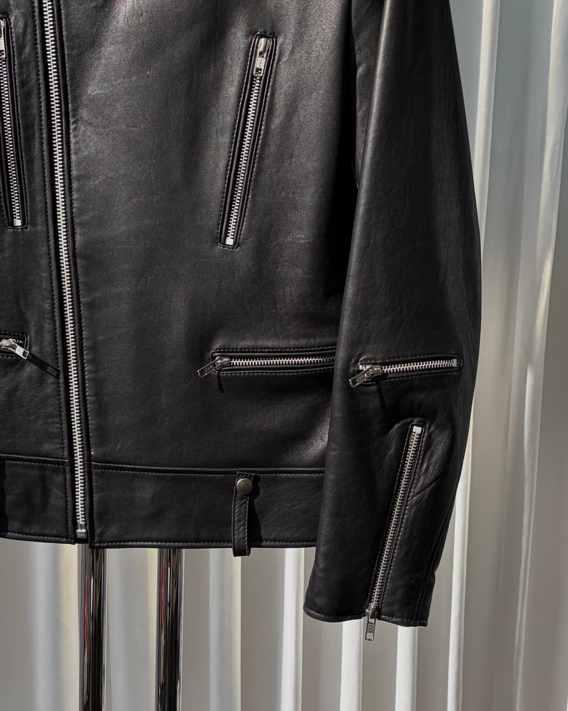 [L]비바스튜디오 테리 라이더 램스킨 양가죽 자켓 상품이미지7