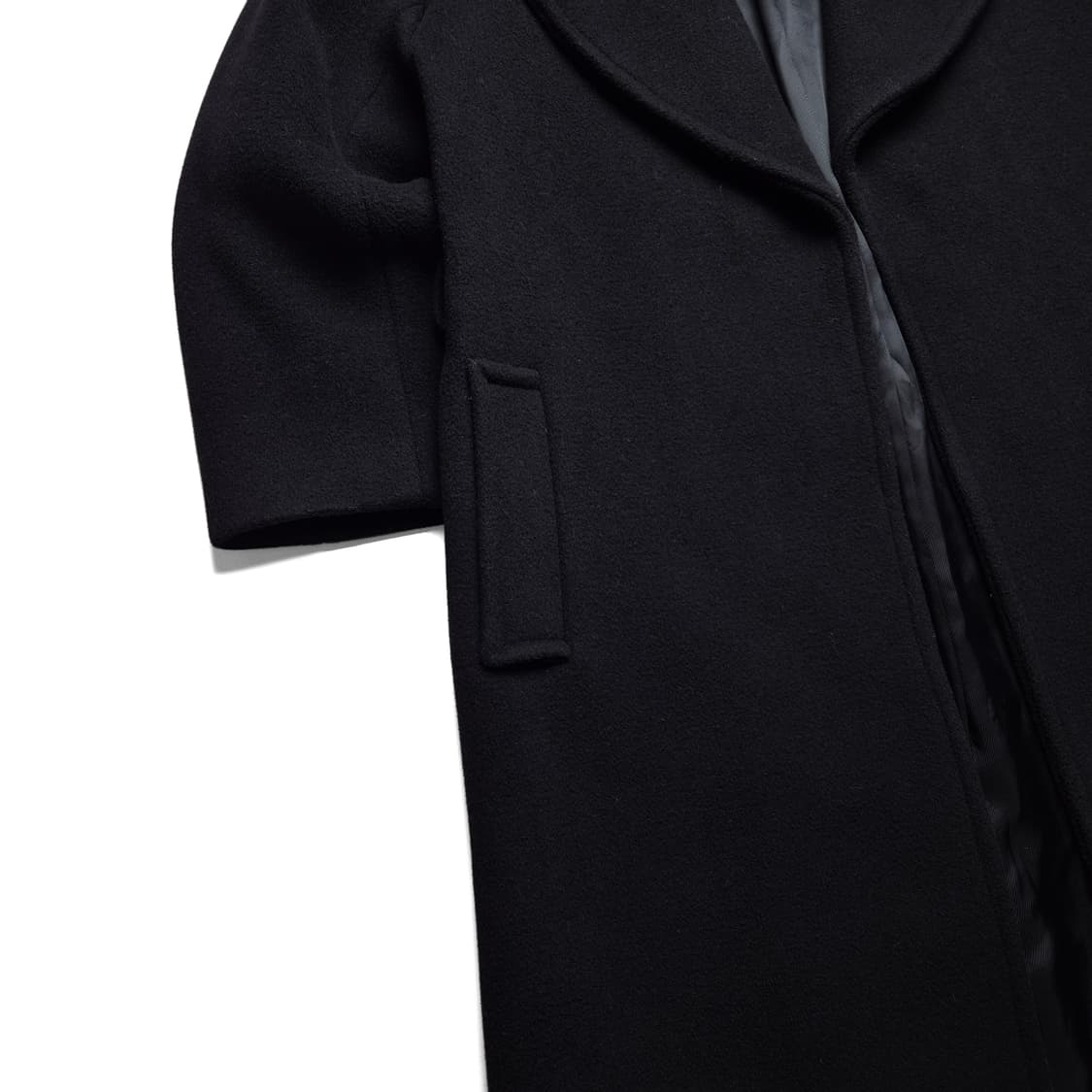 [M] 산드로 울 캐시미어 오픈 코트 상품이미지3