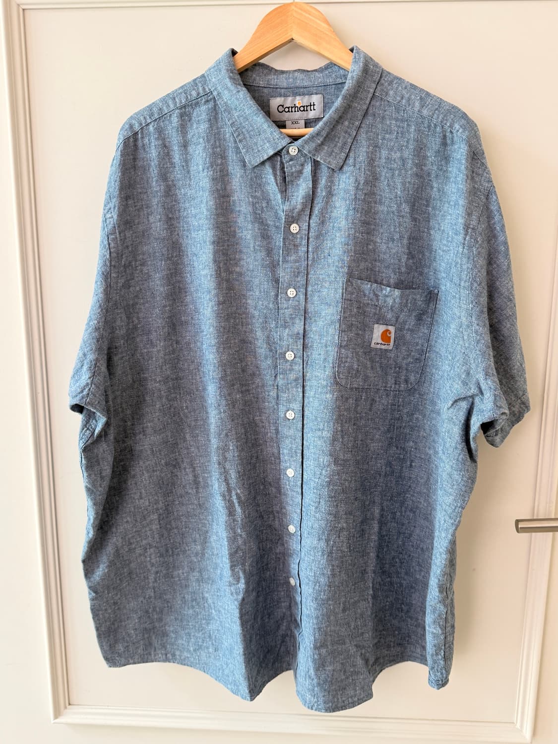 칼하트(Carhartt) 샴브레이 워크 셔츠 XXL 상품이미지1