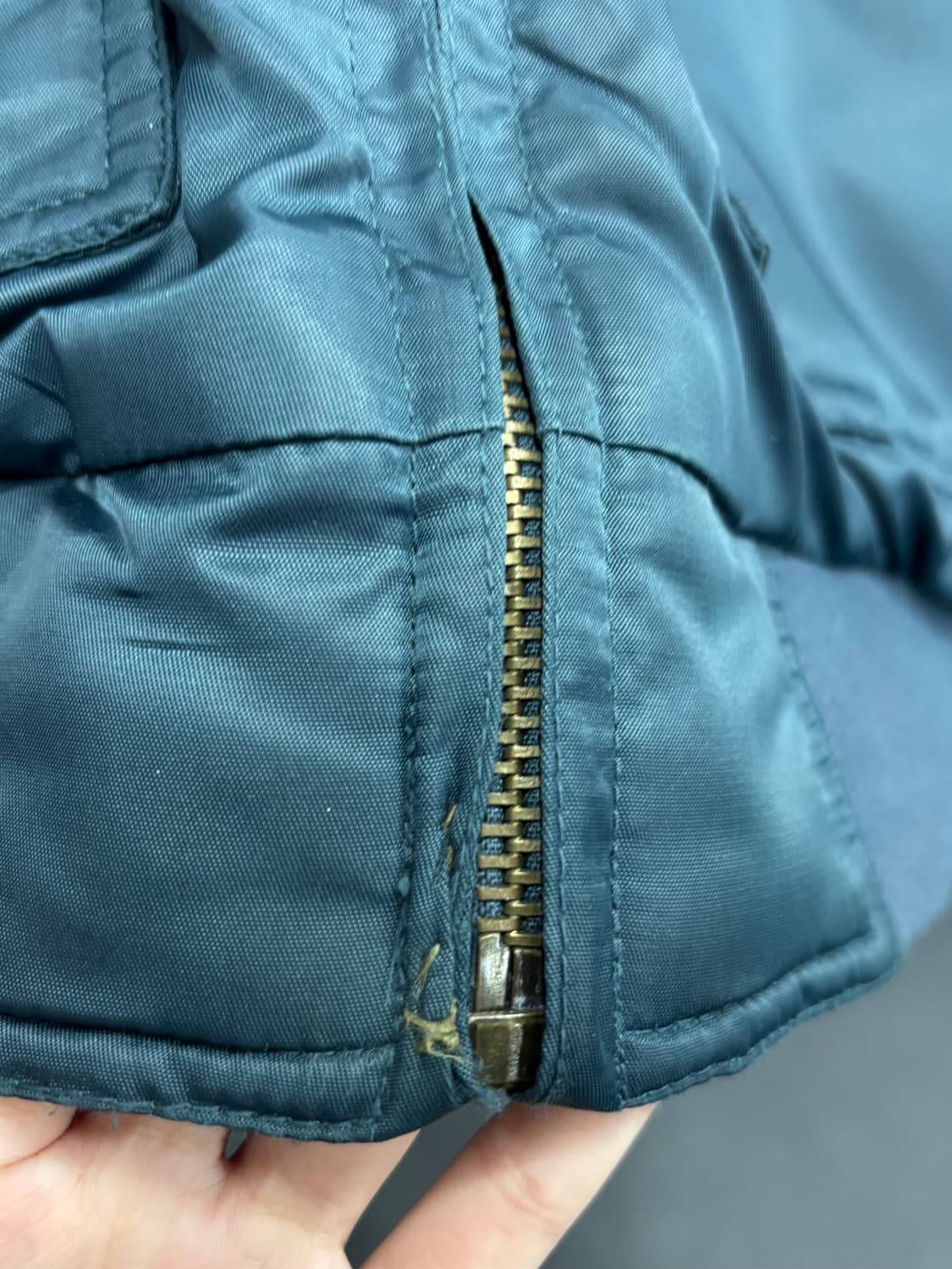 VTG 레더넥 MA-1 상품이미지6