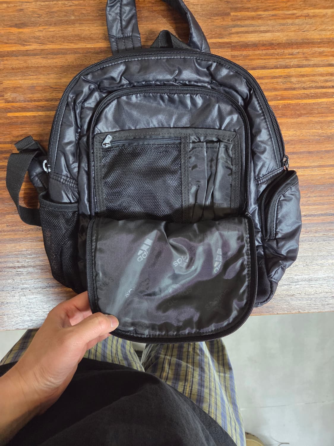 아디다스 올드스쿨 방풍 미니 소형 백팩  상품이미지6