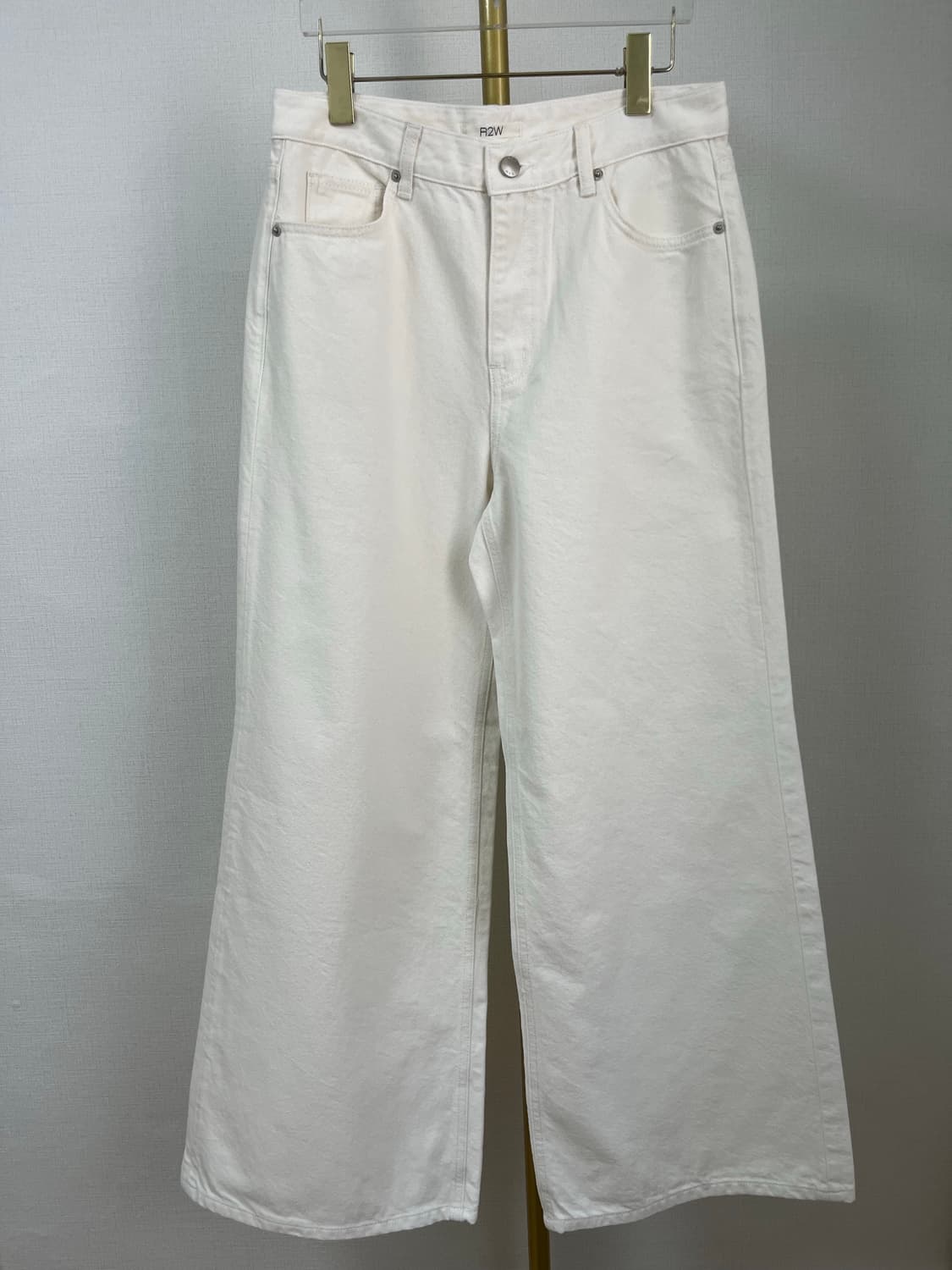 R2W 알투더블유 와이드데님 ivory(3사이즈) 상품이미지1