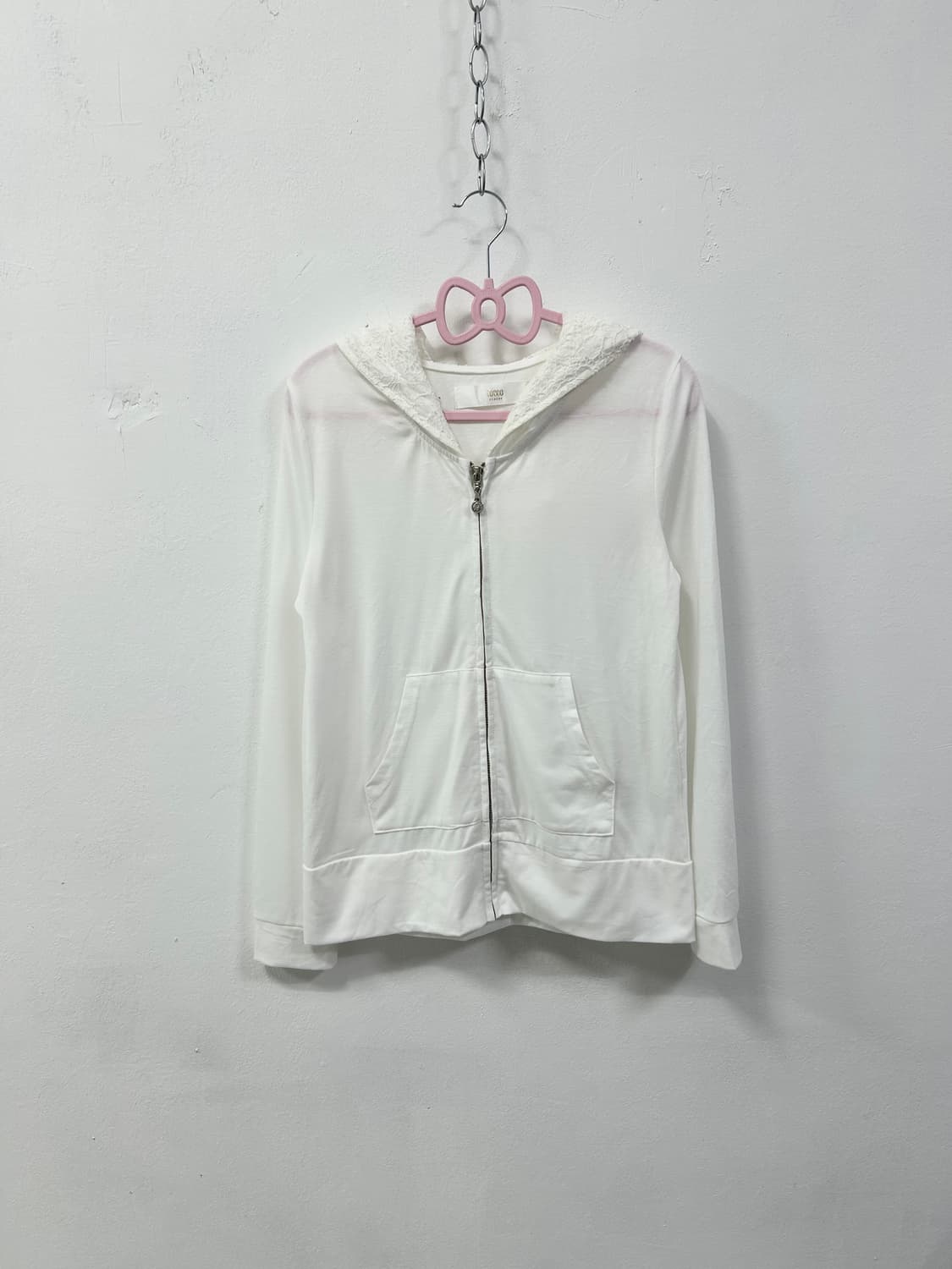 [TOCCO CLOSET] 로걀 갸루 레이스 후드집업 상품이미지4