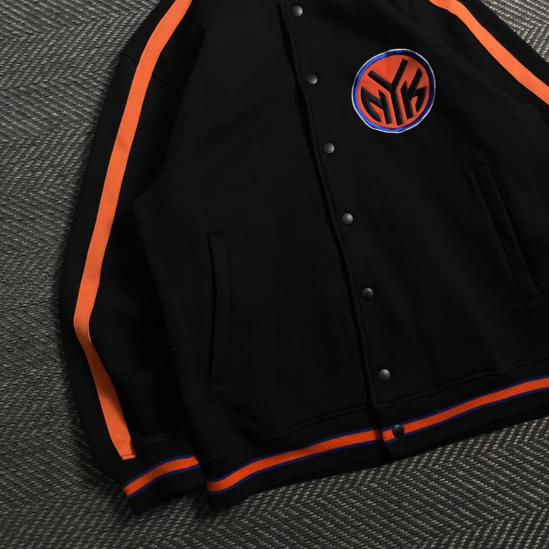 00s 리복 NBA 뉴욕 닉스 올드스쿨 바시티 자켓o 4587 상품이미지3