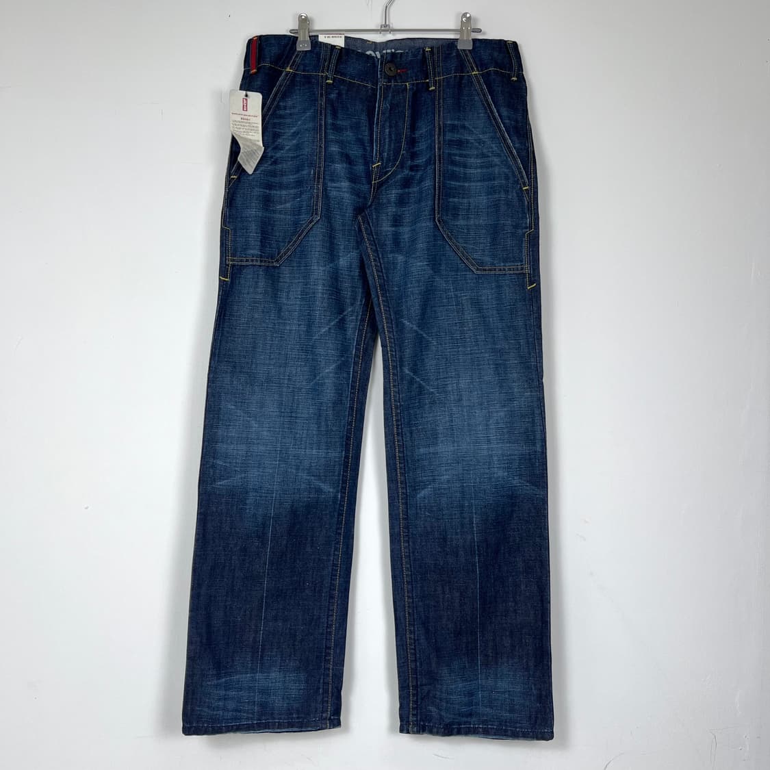 Levis 리바이스 데드스탁 린넨 코튼 데님 팬츠 상품이미지3