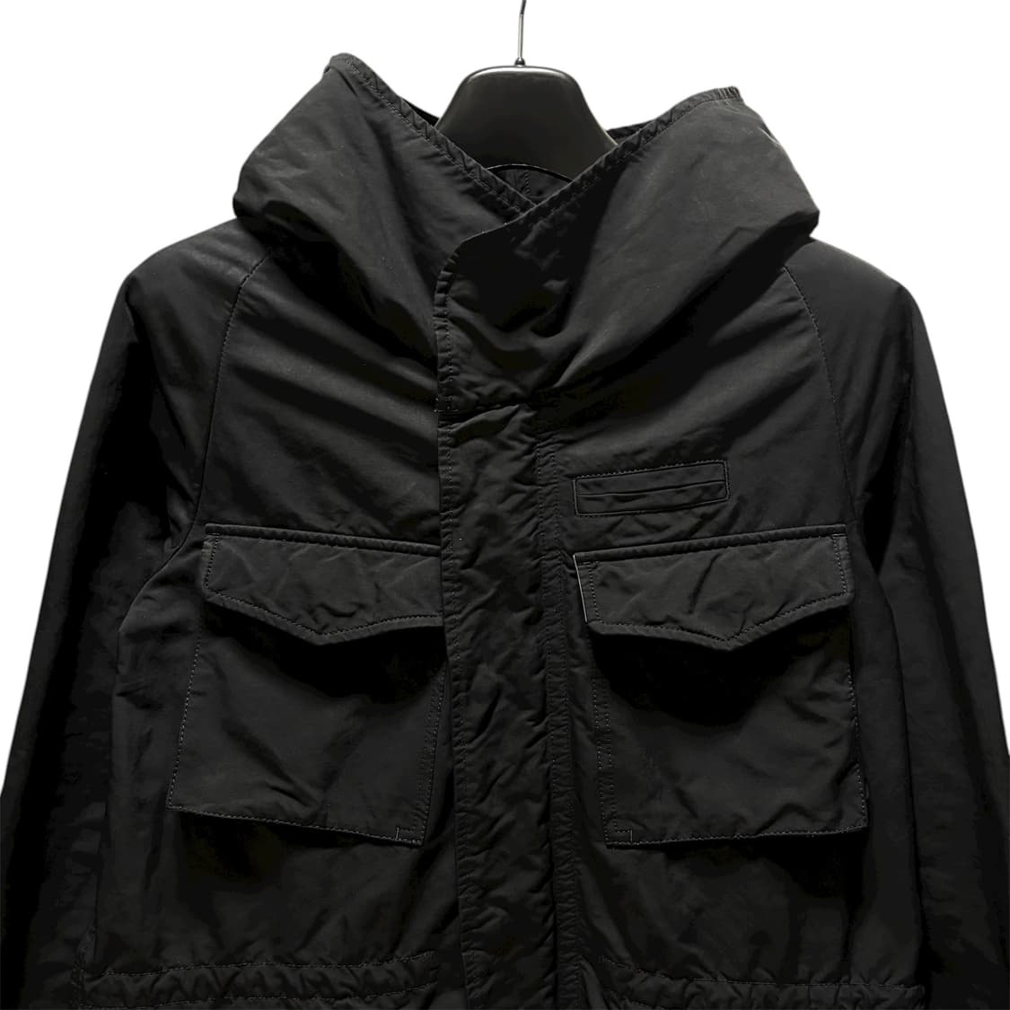 [M] 더 비리디 안느 블랙 후디드 M-65 상품이미지2