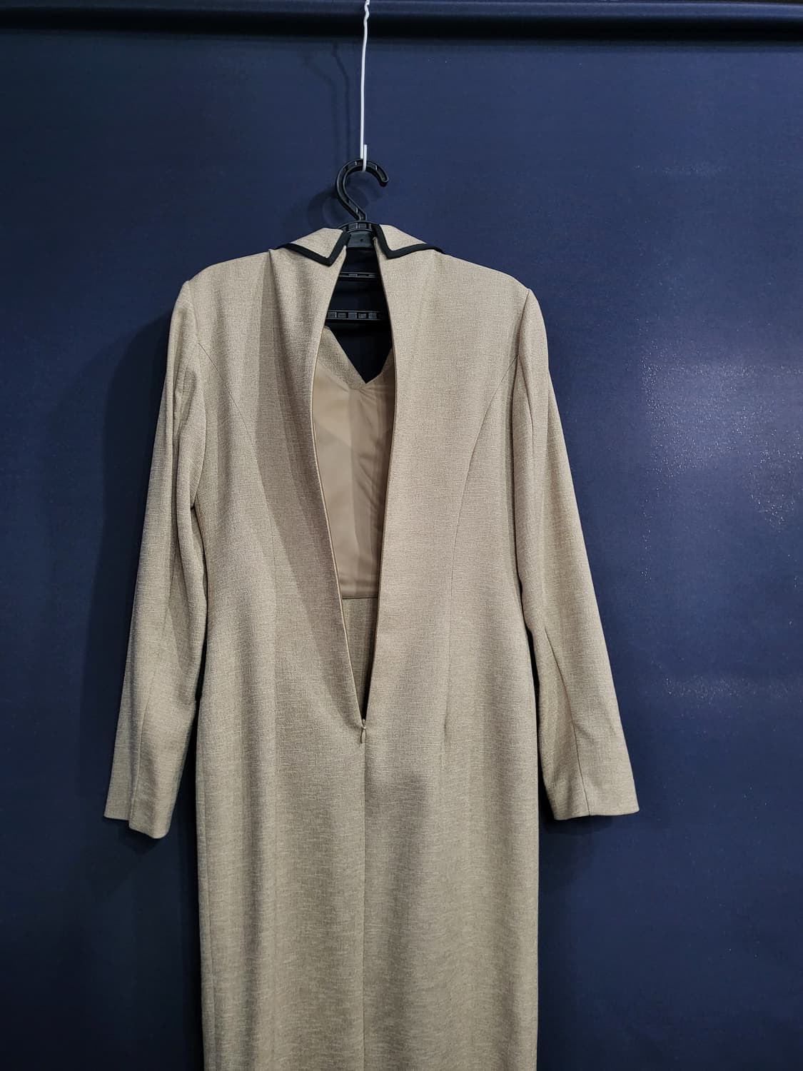 모조에스핀 카라넥 더블버튼 슬림핏 원피스 상품이미지7