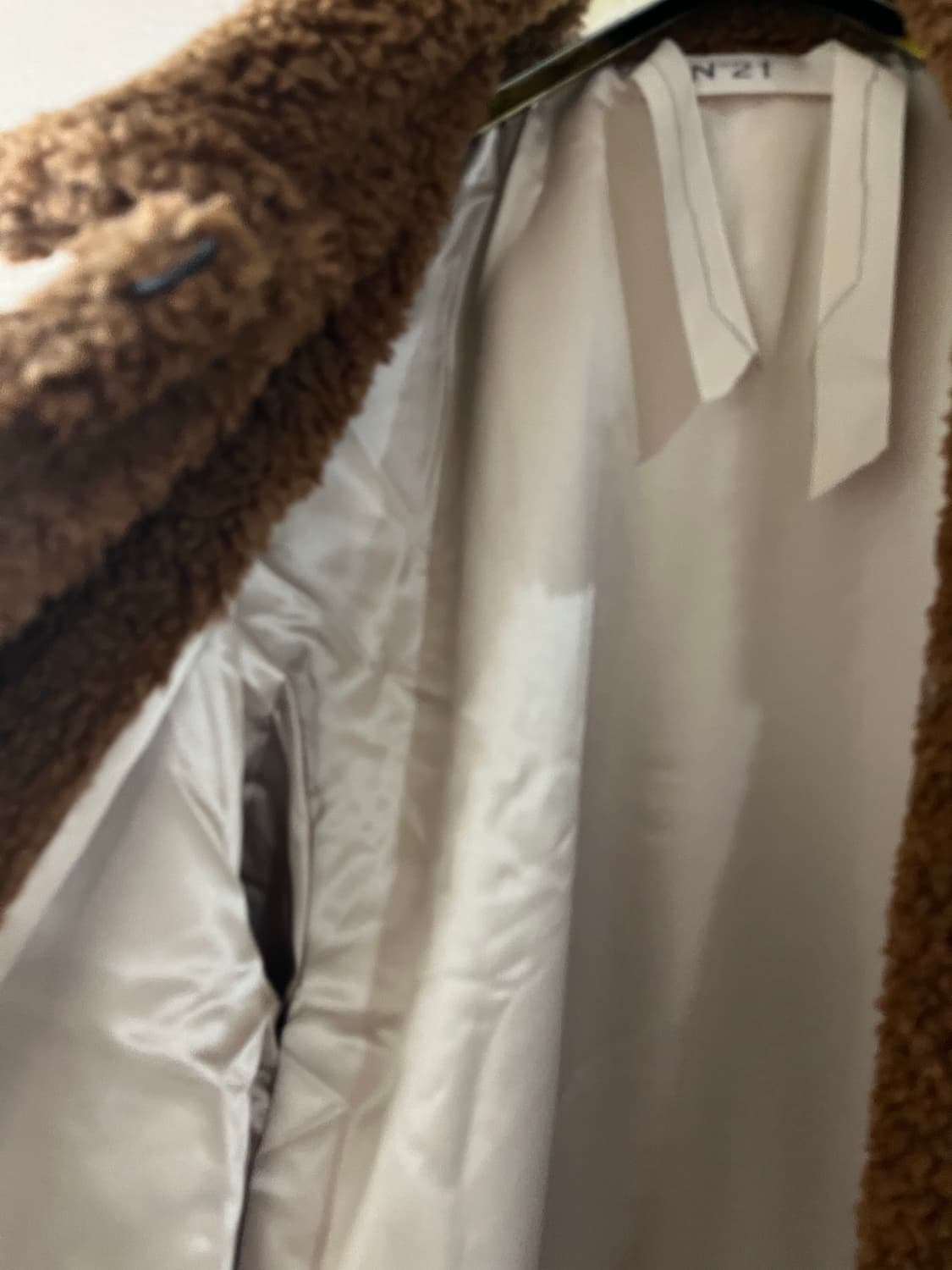 N21넘버투애니원 테디베어코트 상품이미지7