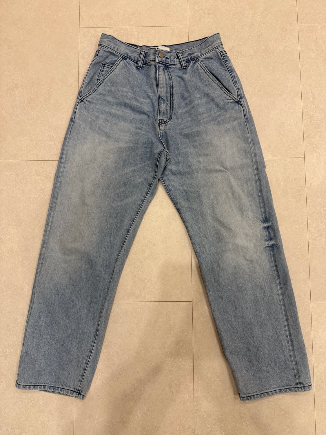 25FW 아워셀브스 릴렉스드 데님 블리치드 1사이즈 상품이미지2