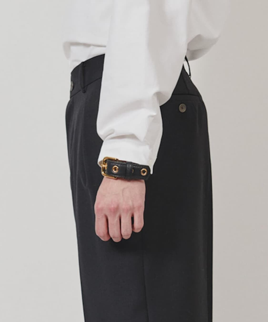 DIGAWEL× J.PRESS CRST  Leather Bracelet 상품이미지4