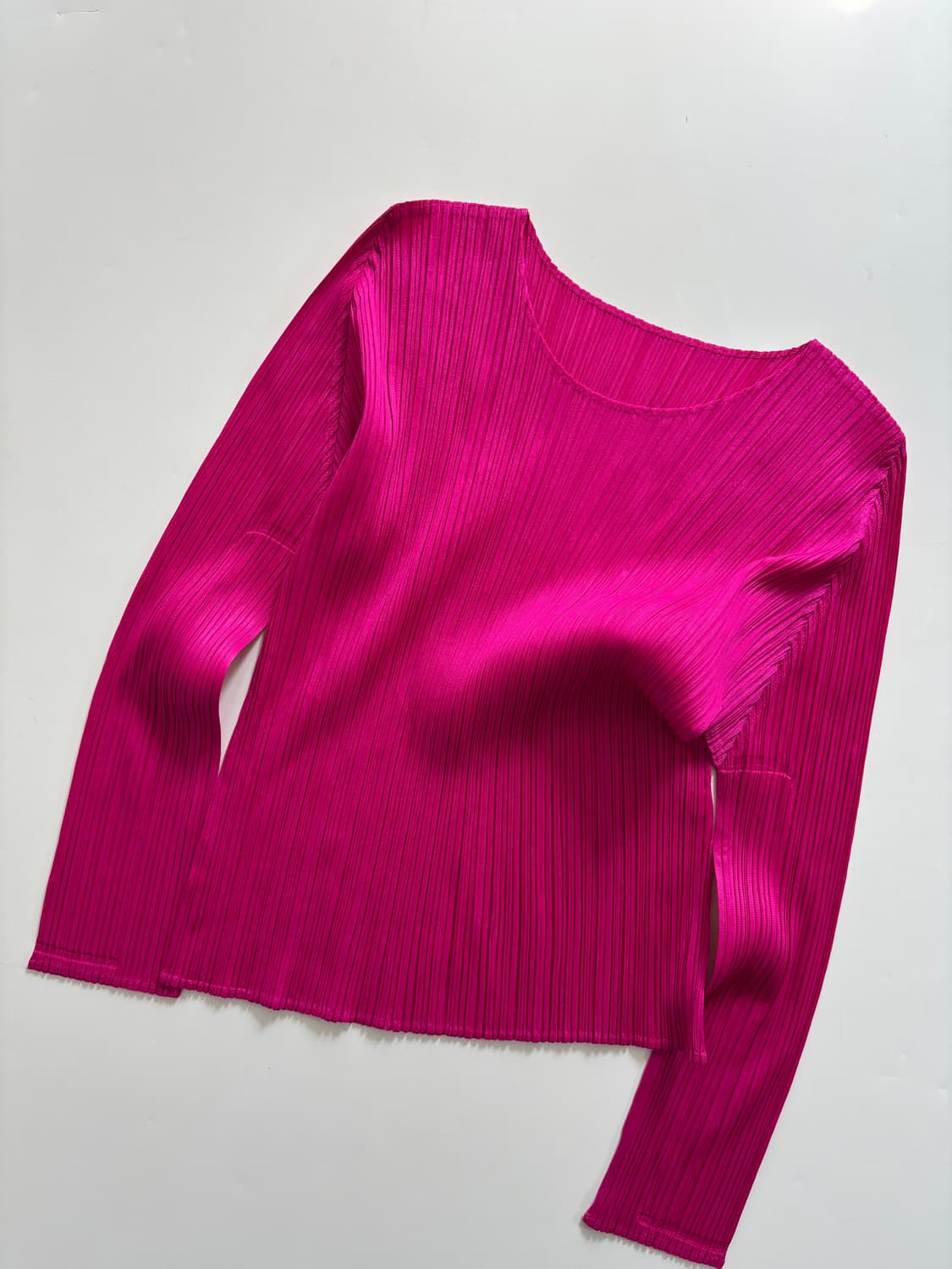 Pleats Please 플리츠플리즈 핑크 롱슬리브  상품이미지5