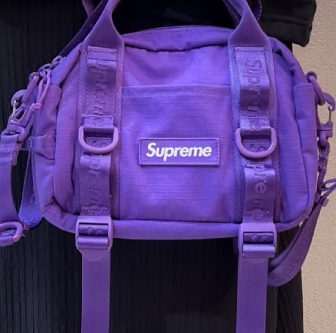 슈프림 미니백 퍼플 상품이미지1