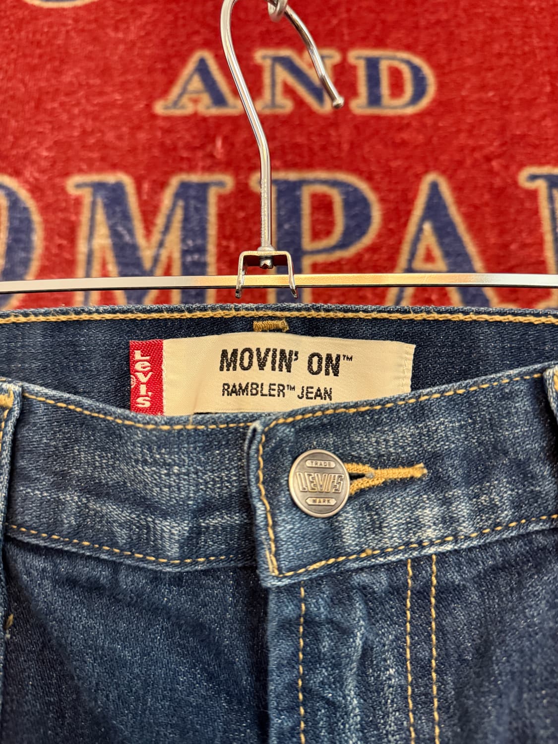 리바이스 MOVIN’ ON 램블러 517 부츠컷 팬츠36/30 상품이미지2