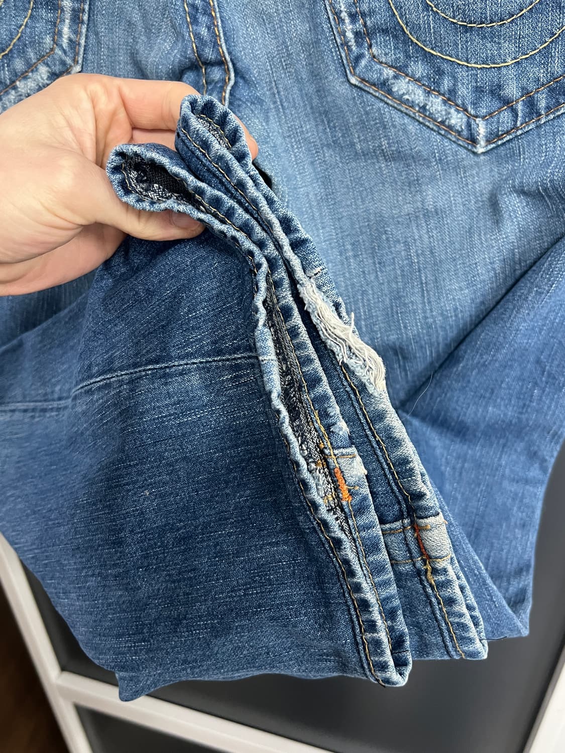 True Religion 트루릴리전 조이 부츠컷 나팔핏 데님 팬츠 상품이미지3