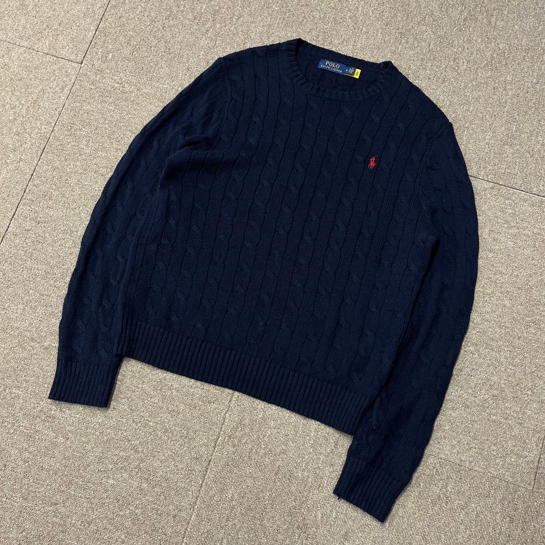 신형 폴로 랄프로렌 꽈배기 니트 상품이미지1