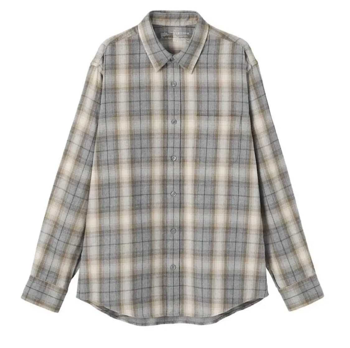 무인양품 플란넬 셔츠 L 상품이미지1