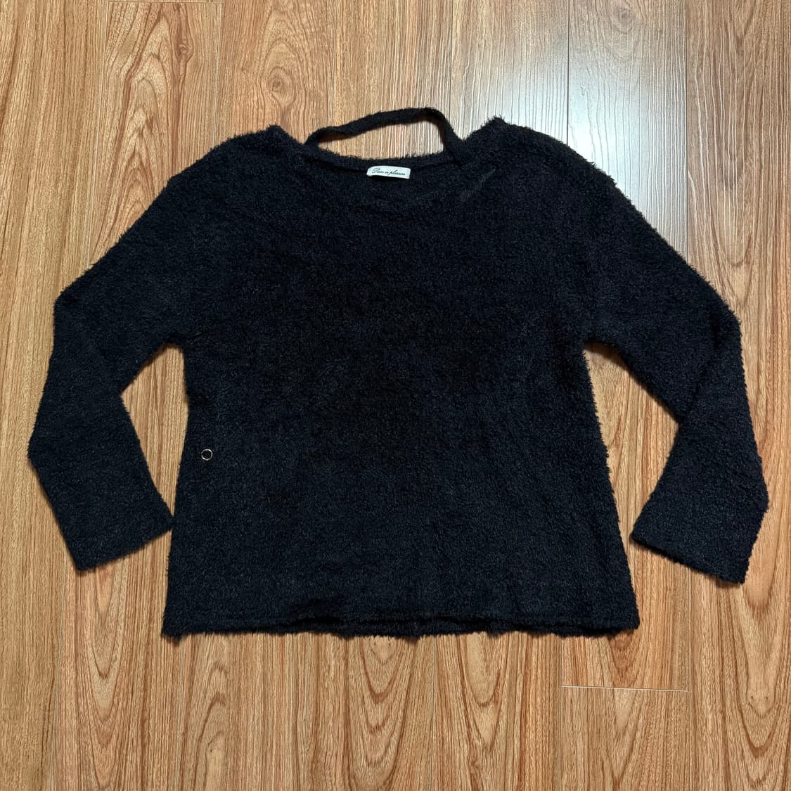 페인오어플레져 루비 후크 오버 니트 블랙 상품이미지5