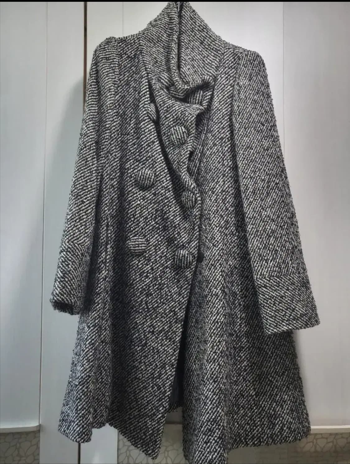 여성헤링본코트 상품이미지1