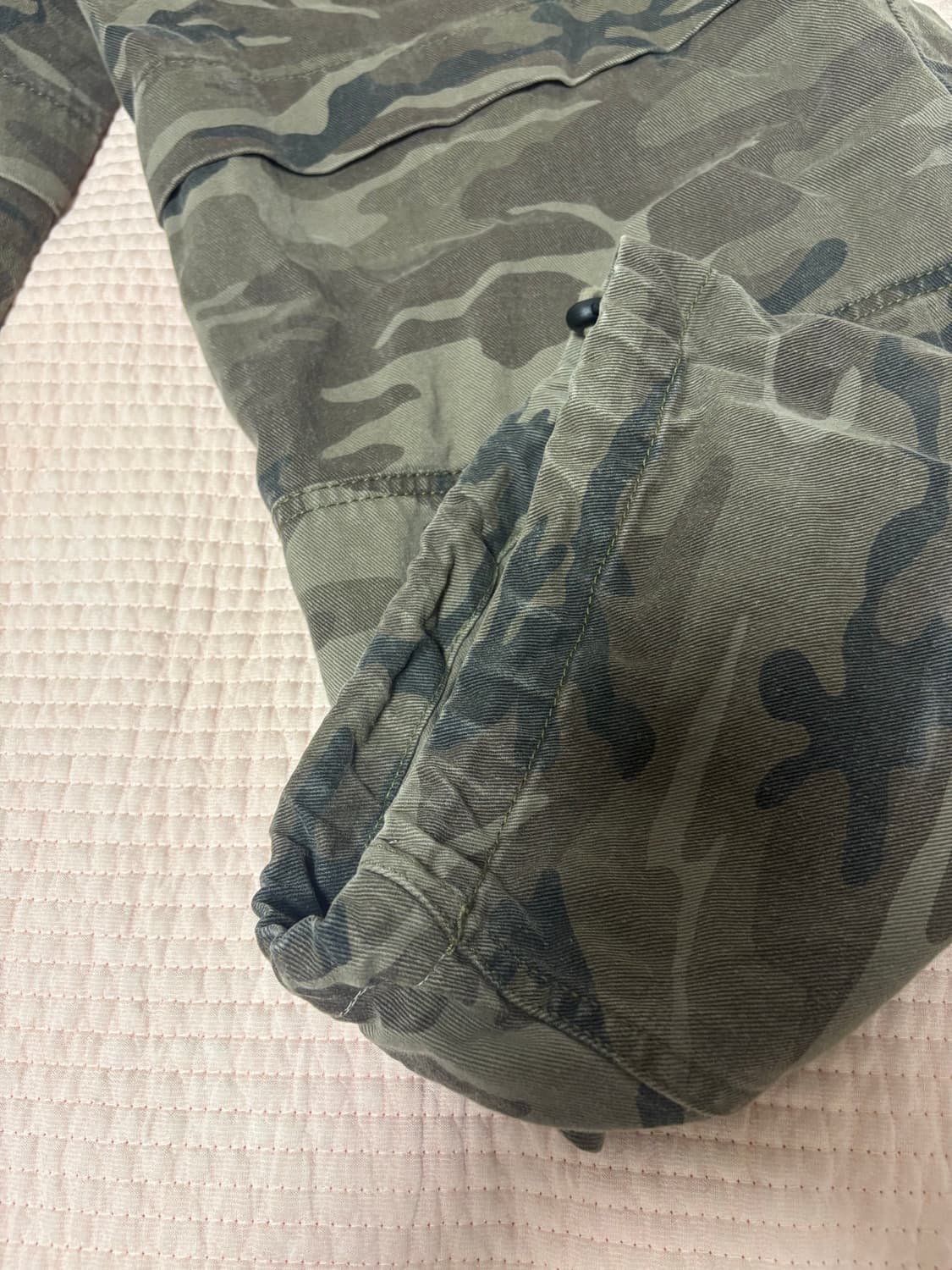 와이이이엘 카모 포켓 카고 바지 상품이미지4