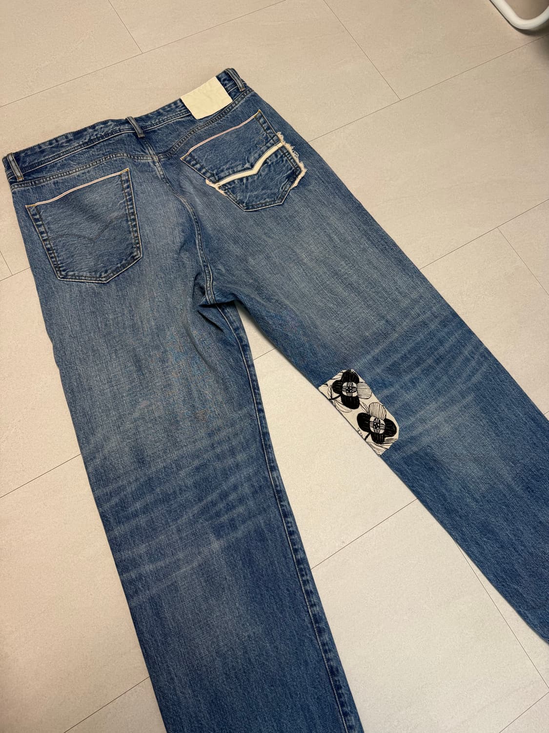 쿠스너프 셀비지 데님 3사이즈 판매 상품이미지2