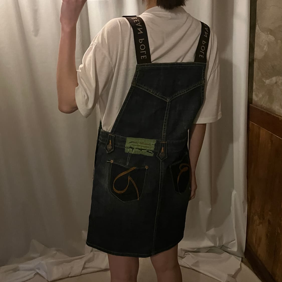 빈폴 데님 멜빵 원피스 상품이미지3