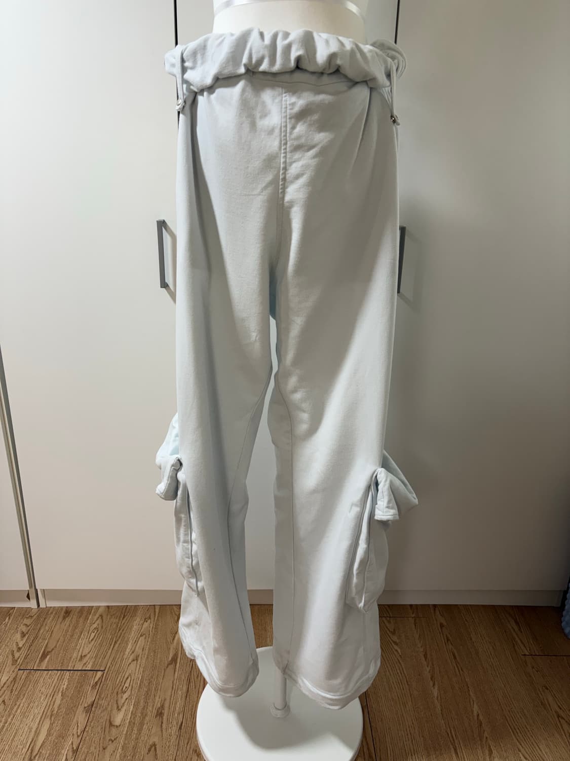 OPEN YY ROLLED WAIST SWEAT CARGO PANTS 상품이미지1