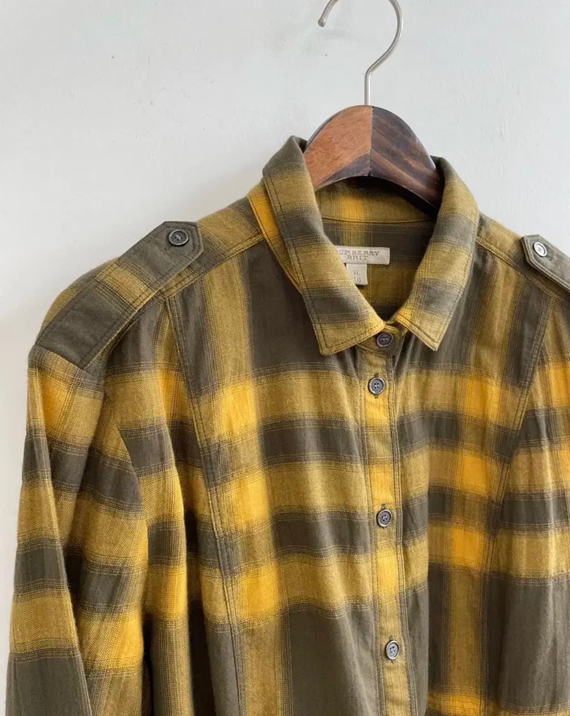 [정품] 버버리(Burberry ) 노바체크 견장 셔츠 95 상품이미지10