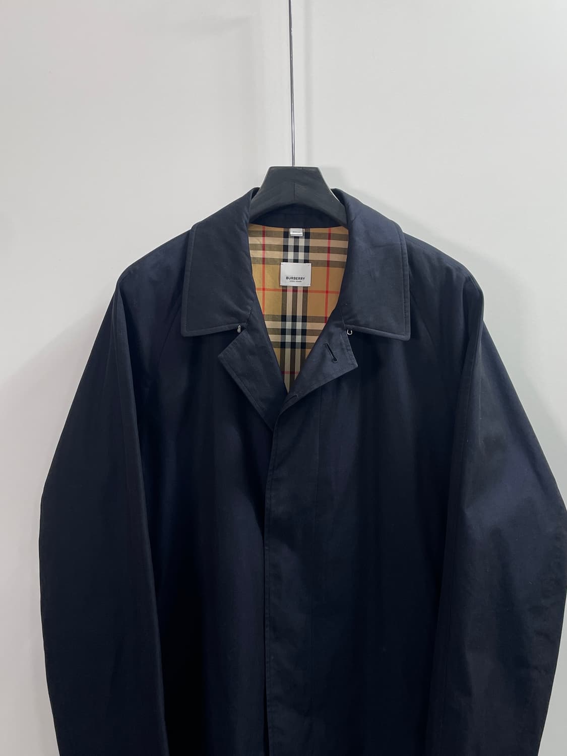 버버리 신형 캠든 네이비 싱글 트렌치코트 (on.359) 상품이미지2