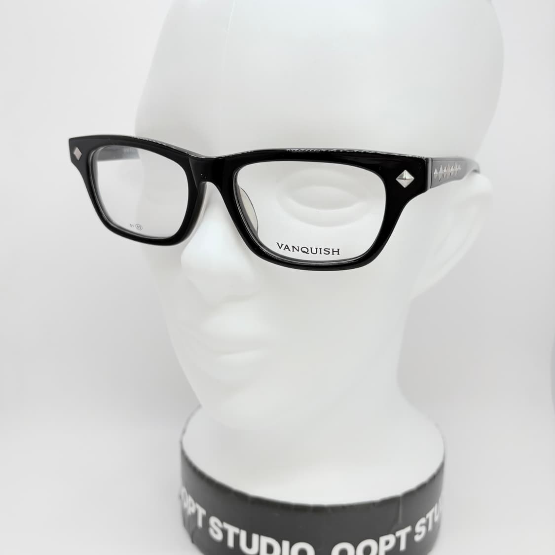 VANQUISH 뱅퀴시 블랙 스터드 뿔테 빈티지안경 상품이미지7