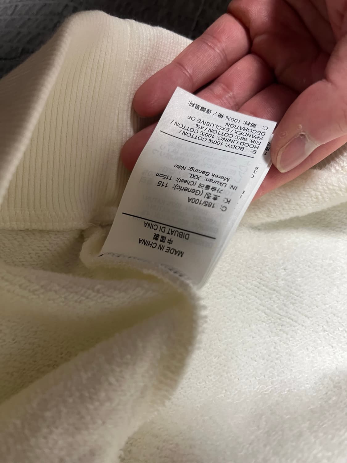 나이키 조던 플라이트 플리스 그래픽 후드티 XXL 상품이미지3