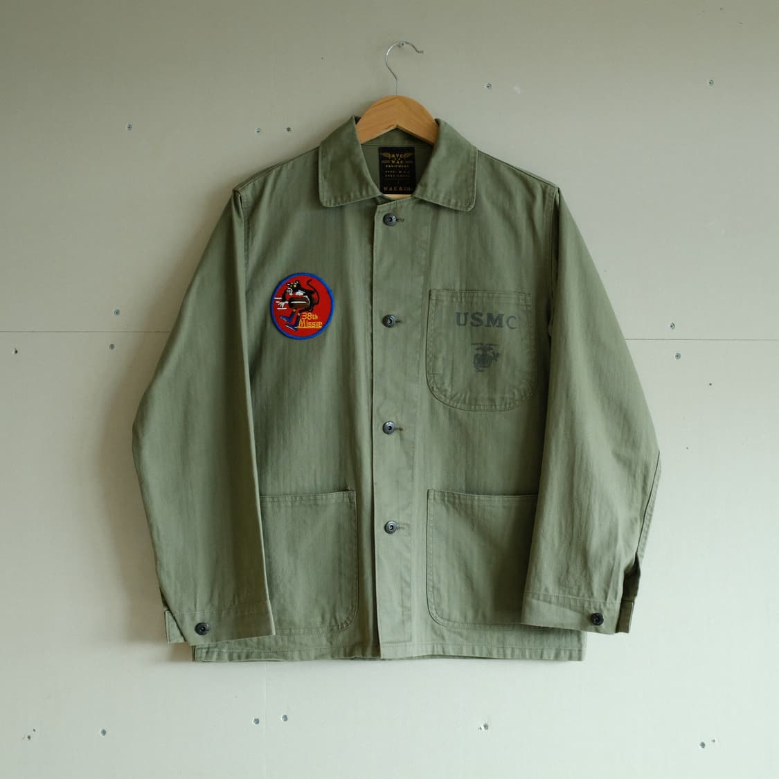 Wac&Co P-41 HBT Jacket 상품이미지4